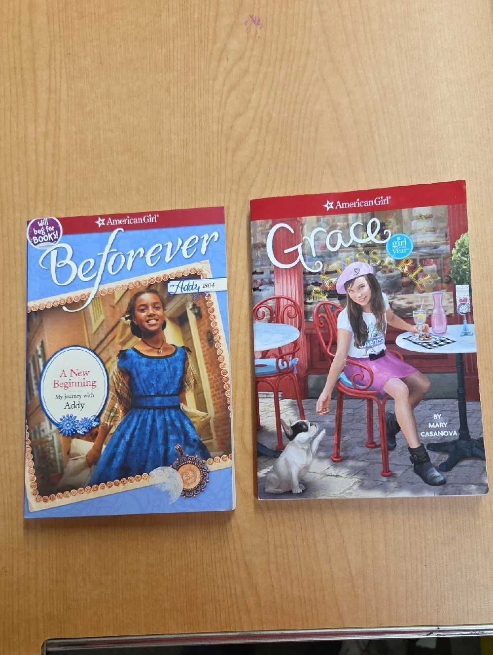 Lot of 7 American Girl Books, Dvd,‎ Cd